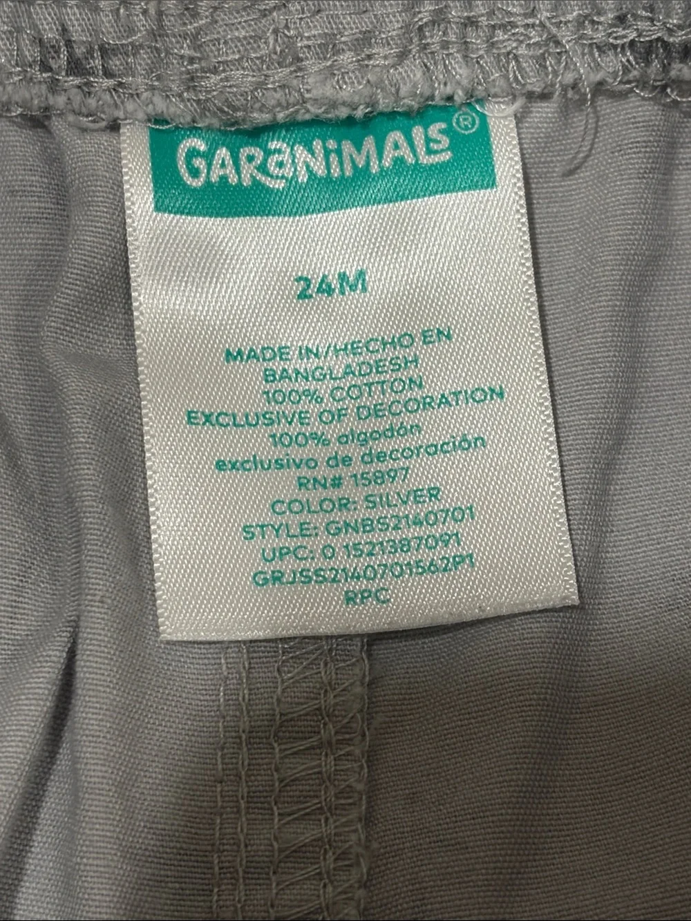 Garanimals light gray